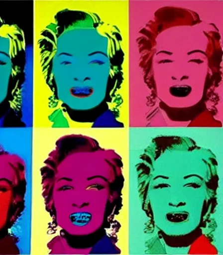 Image similar to impressive high quality high detail painting by andy warhol, hd,