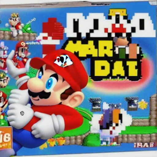 Image similar to bootleg mario video game