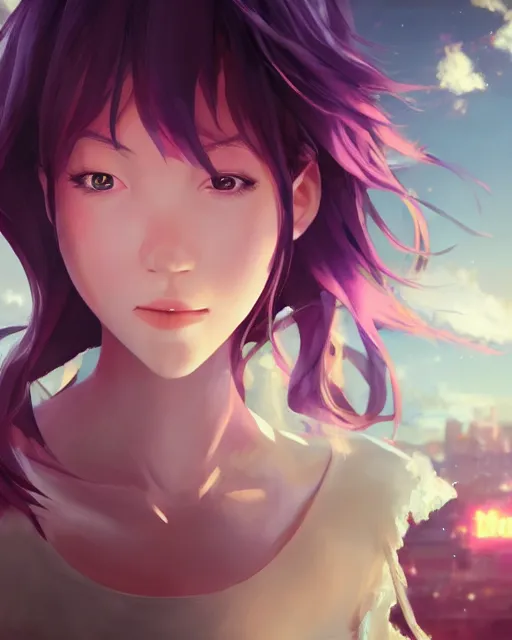 Image similar to ! dream a monster girl, full shot, atmospheric lighting, detailed face, by makoto shinkai, stanley artgerm lau, wlop, rossdraws