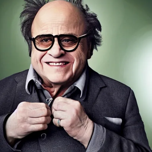 Image similar to danny devito as edward cullen, movie still