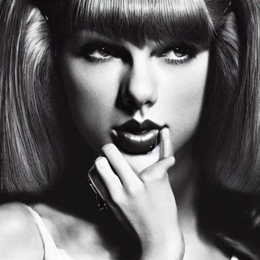 Taylor Swift As Princess Leia, Closeup Face Shoulders 