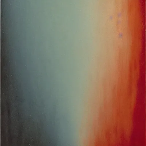 Image similar to the abstract painting'arctic void ', by caspar david friedrich!!!, by rothko!!!