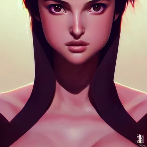 Image similar to a beautiful young kayo shibuya natalie portman alluring gravure model, by akira toriyama and wlop and ilya kuvshinov and artgerm and, aesthetic, gorgeous, stunning, alluring, attractive, artstation, deviantart, pinterest, digital art