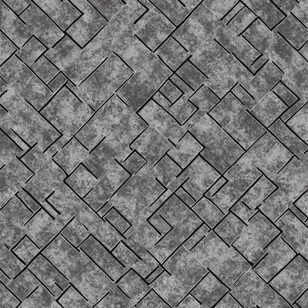 Image similar to dystopian floor tile texture, white and black
