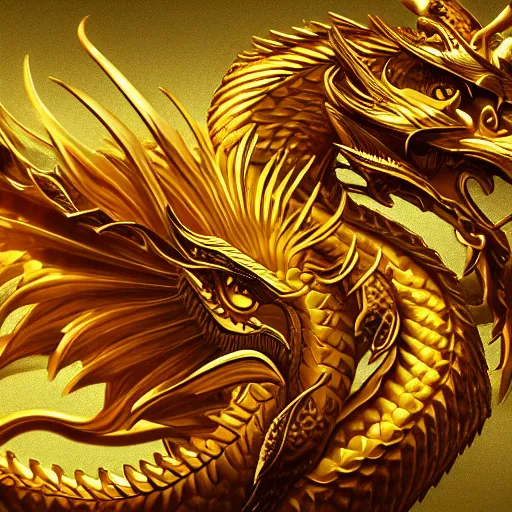 Image similar to a majestic golden dragon, hd, 4k, trending on artstation, award winning, 8k, 4k, 4k, 4k, very very very detailed, high quality childrens drawing