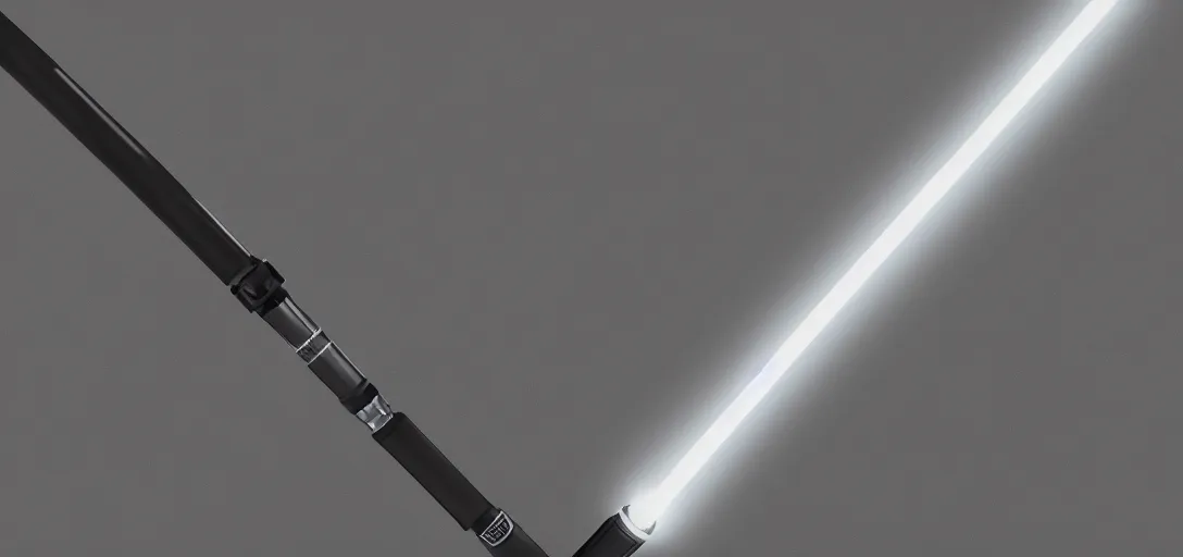 Image similar to lightsaber concept art, black background, 8 k photorealistic, hd, high details, trending on artstation