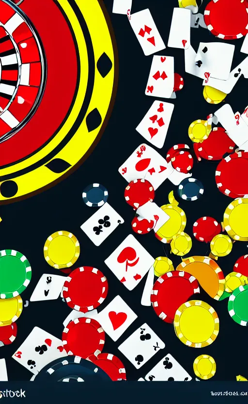 Prompt: poker card style, simple, modern look, colorful, scroll symbol in center, pines symbols, maintain aspect ratio, turchese and yellow and red and black, vivid contrasts, for junior, smart design, backed on kickstarter, realistic shapes