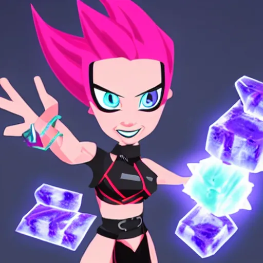 Image similar to jinx with ice powers