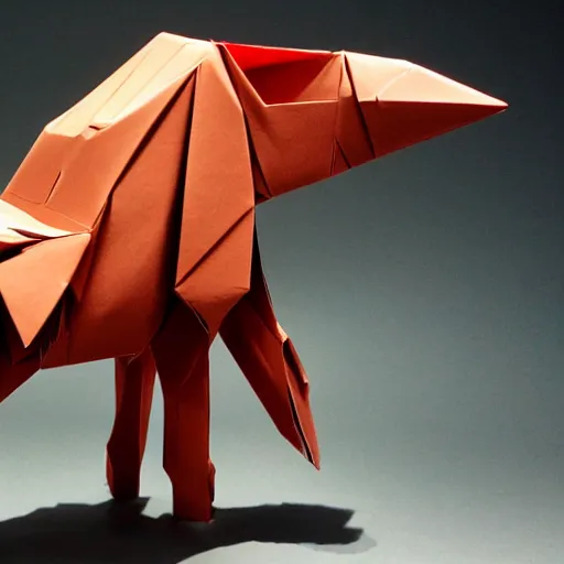 Image similar to [ 🐋 as 🐘 as 🤖 ] origami [ kim jung gi ] [ adams, ansel ]