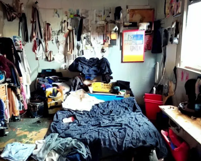 Image similar to dirty room