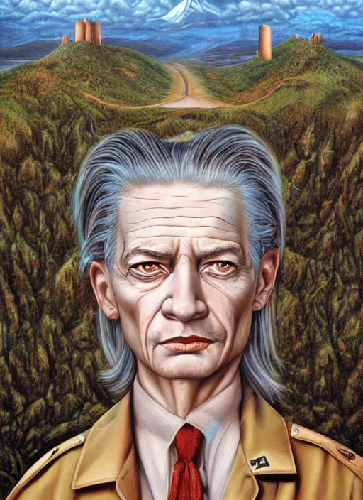 Image similar to twin peaks movie poster art by mark garro