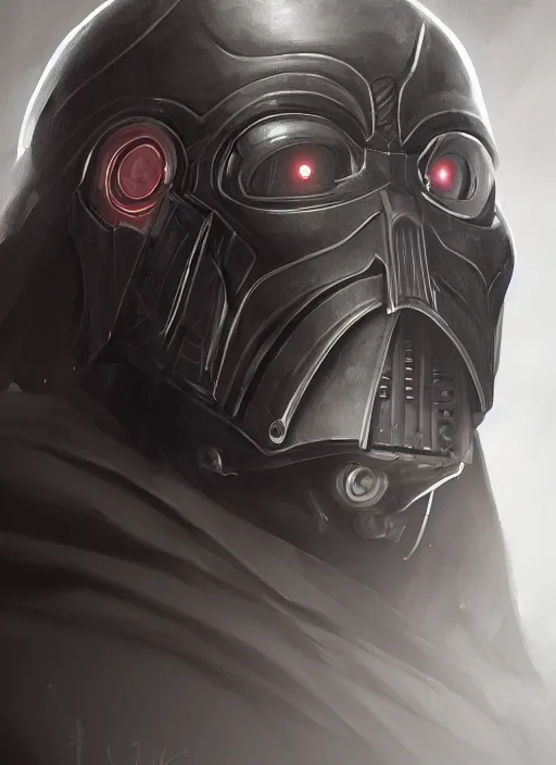 Prompt: portrait of darth malgus, elegant, highly detailed, digital painting, artstation, illustration