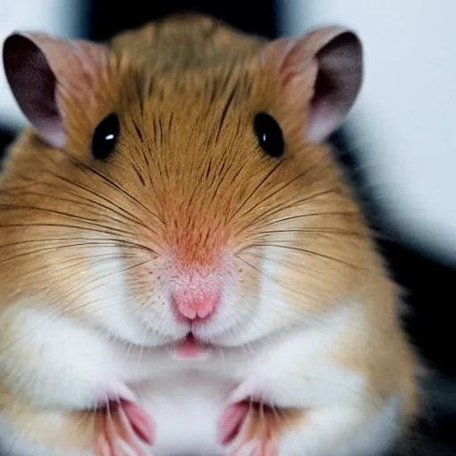 Image similar to confused hamster mugshot