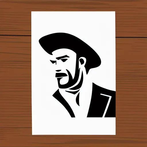 Image similar to westworld vector art. adobe illustrator