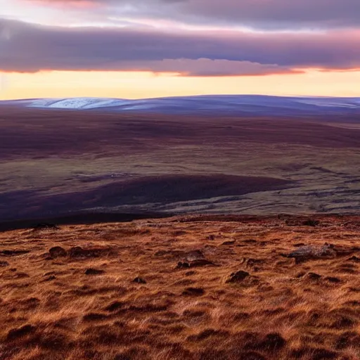 Image similar to Beautiful sunset skyline overlooking the Cairngorm plateau