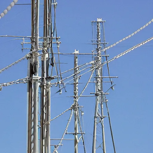 Image similar to 4g cellular attenae on masts