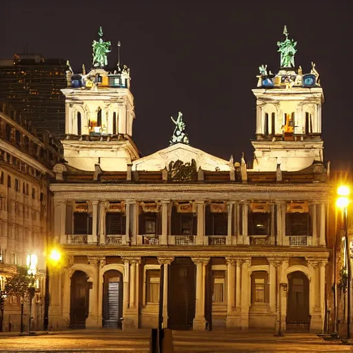 Prompt: cabildo de buenos aires