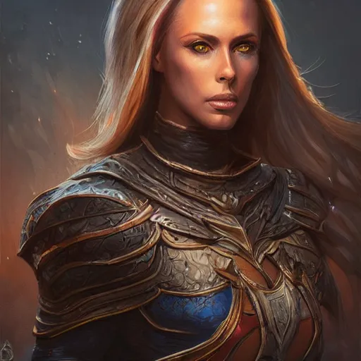 Prompt: nicole aniston, d & d, fantasy, portrait, highly detailed, digital painting, trending on artstation, concept art, sharp focus, illustration, art by artgerm and greg rutkowski and magali villeneuve