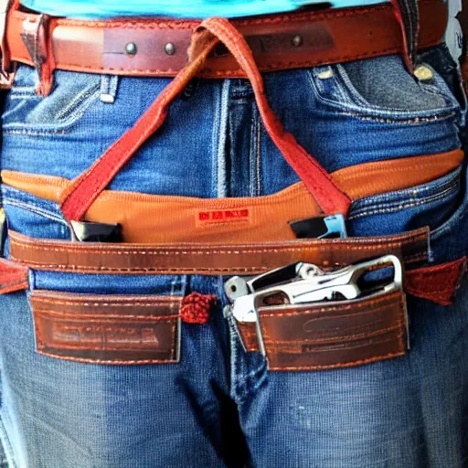 Prompt: tool belt