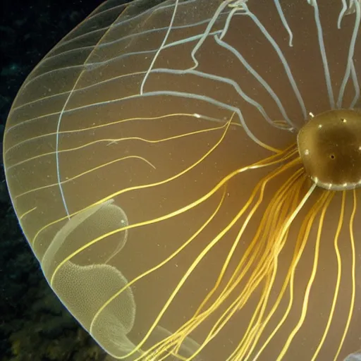 Prompt: comb jellyfish