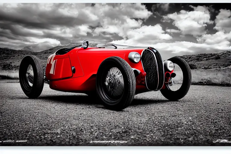 Prompt: stylized poster of a single 1937 BMW M1, (Sony a7R IV, symmetric balance, polarizing filter, Photolab, Lightroom, 4K, Dolby Vision, Photography Award)