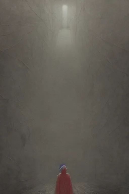 Image similar to Amazing Surreal Horror Digital Art by Silent Hill by Anton Semenovs and Zdzisław Beksiński . macabre art, Trending on artstation, hyperrealism artstation trend, high quality print, fine art with subtle redshift rendering,