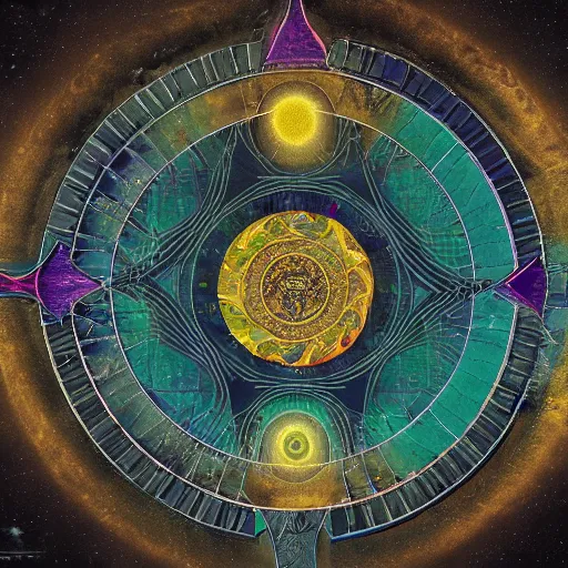 Prompt: very detailed sacred map of astral ancient high technology civilizations, google maps, open street maps, maxar, astral, 8K, cinematic, generative art, antialiasing, total eclipse, microbiology, circuit, psychic, octane