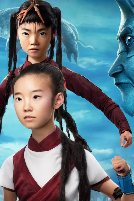 Image similar to photo of real life ty lee from avatar the last airbender 4 k