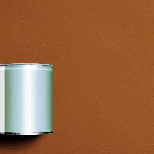 Image similar to can of paint, minimal, modern