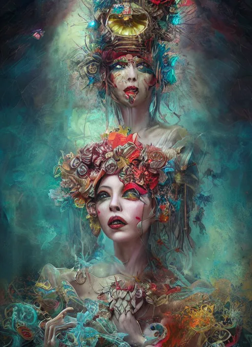 Image similar to queen of hearts, solarpunk style, highly detailed, cinematic, 8 k, by megan duncanson, benjamin lacombe, adrian borda, stanley artgermm, tom bagshaw, craig mullins, carne griffiths, ayami kojima, beksinski, giger, trending on deviantart, hyper detailed, horror, full of colour