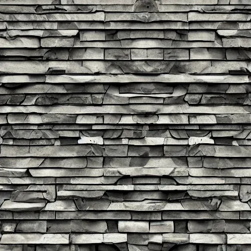 Image similar to a painterly stylized stone cladding texture