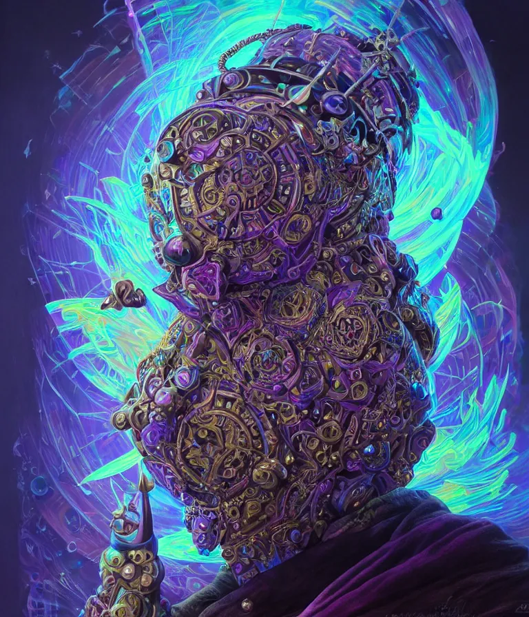 Image similar to front!!! shot of a court jester character, hyperdimensional, bioluminescent hypercubes, dark holography!!!, sunset psychedelic, chrome, (((intricate))), elegant, highly detailed, centered, (((artstation, concept art, smooth, sharp focus, artgerm, Tomasz Alen Kopera, Peter Mohrbacher, donato giancola, Joseph Christian Leyendecker, WLOP, Boris Vallejo))), mugshot!!!!!, ugly!!!!!!, octane render, nvidia raytracing demo, octane render, nvidia raytracing demo, octane render, nvidia raytracing demo, grainy, muted, 8K, digitalblasphemy, metatron