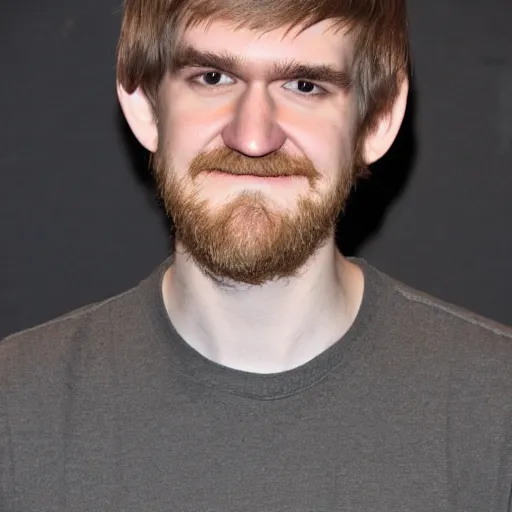 Prompt: bo burnham with a beard