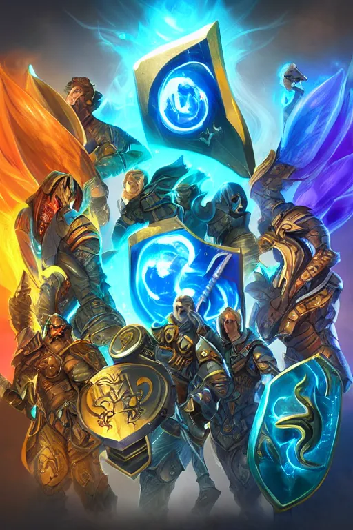 Image similar to shield fantasy epic legends game icon stylized digital illustration radiating a glowing aura global illumination ray tracing hdr fanart arstation by ian pesty and katarzyna da „ bek - chmiel