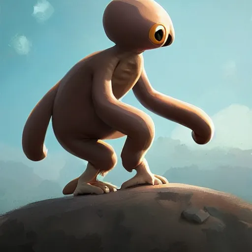 Image similar to Hitmontop ,Greg rutkowski, Trending artstation, cinematográfica, digital Art