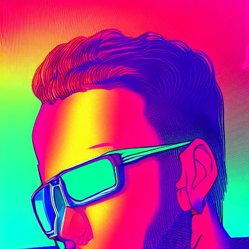 Image similar to vector cbum, portrait, vaporwave, synthwave, neon, vector graphics, cinematic, volumetric lighting, f 8 aperture, cinematic eastman 5 3 8 4 film