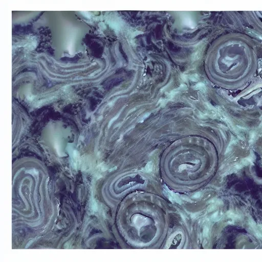 Image similar to artificialintelligence marble animation , floral underwater fluids tangle pping