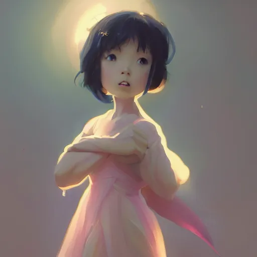 Image similar to beautiful huggy-wuggy from poppy-playtime the video game, Yuumei, Yanjun Cheng, Artgerm and Greg Rutkowski and Alphonse Mucha, studio ghibli, hiyao miyazaki, digital painting, portrait , cinematic lighting, highly detailed, concept art, Atmosphere, illustration, smooth, sharp focus, editor's pickup, trending on artstation, trending on deviantart