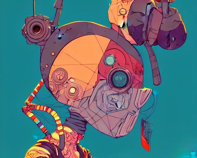 Prompt: cell shaded cartoon of a patchwork doll, loud colors, post grunge, concept art by josan gonzales and wlop, by james jean, victo ngai, david rubin, mike mignola, laurie greasley, highly detailed, sharp focus, trending on artstation, hq, deviantart, art by artgem