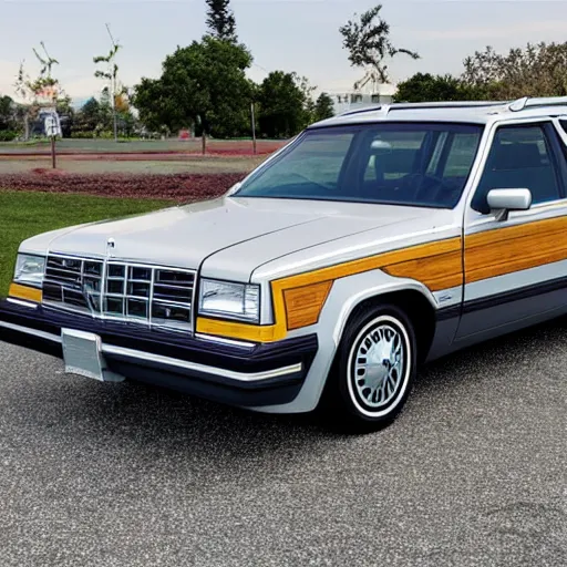 Prompt: a 1 9 8 9 mercury station wagon