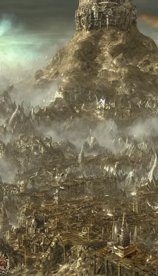 Image similar to the end of the world, from lineage 2