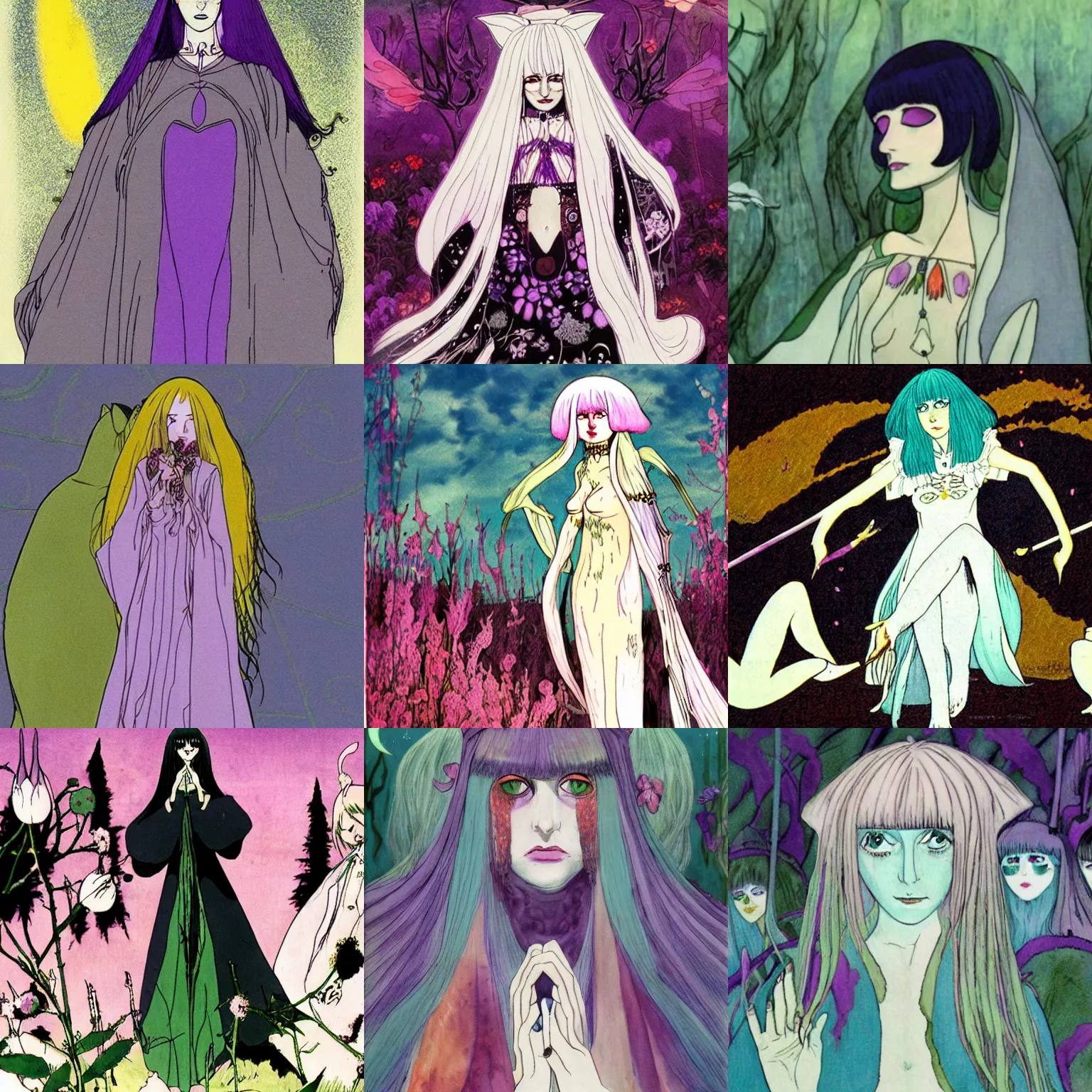 Prompt: belladonna of sadness