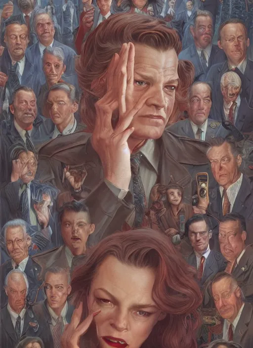 Image similar to twin peaks movie poster art, highly detailed, digital painting, artstation, concept art, smooth, sharp focus, illustration, artgerm, donato giancola, joseph christian leyendecker, wlop