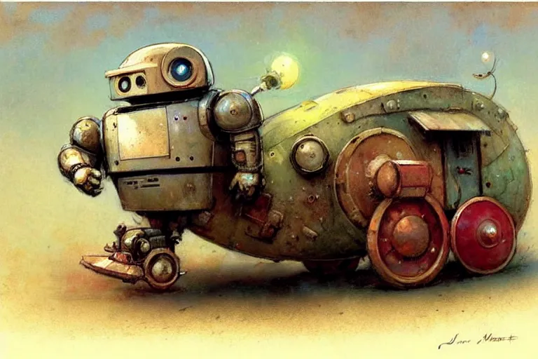 Prompt: adventurer ( ( ( ( ( 1 9 5 0 s retro future robot android fat rat wagon. muted colors. ) ) ) ) ) by jean baptiste monge!!!!!!!!!!!!!!!!!!!!!!!!! chrome red