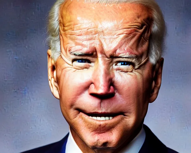 Image similar to A portrait of joe biden with stoned red eyes, highly detailed, studio lighting, professional photograph, 4K HD