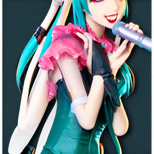 Image similar to Hatsune Miku full body pin up modeling a vocaloid idol unioform,with a park in the back ground,post war style,detailed face, art by Gil Elvgren