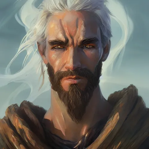 Image similar to dungeons and dragons character closeup portrait, dramatic light, lake background, 2 0 0 mm focal length, painted by stanley lau, painted by greg rutkowski, painted by stanley artgerm, digital art, trending on artstation