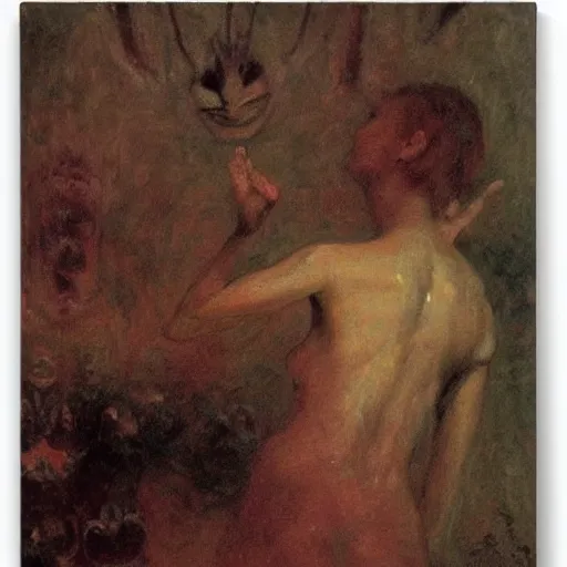 Image similar to alien by ilya repin