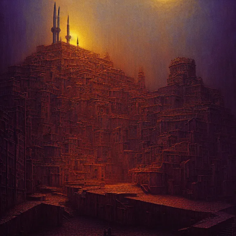 Image similar to a cinematic scene from the istanbul, solidity and eternity, lovecraft, concept art by beksinski and jean delville, dramatic lighting, ultra hd, hdr, 8 k