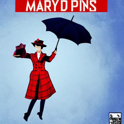 Image similar to mary poppins gta 5 cover art